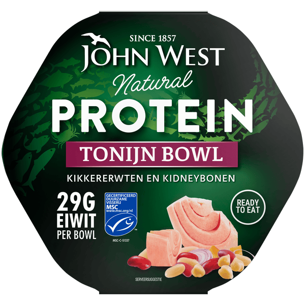 John West Tuna Protein Bean Bowl MSC