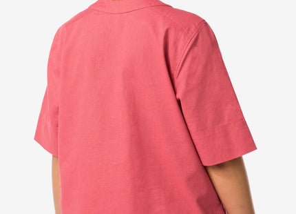 ladies top Koa with linen red