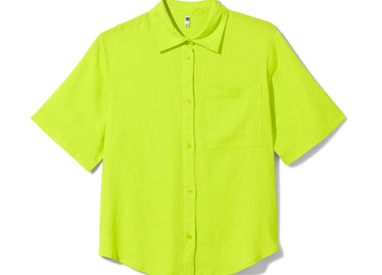 women's blouse Lizzy with linen green