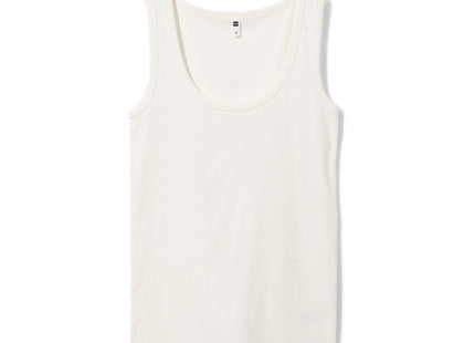 ladies singlet Anouk with white ribs