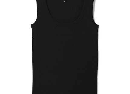 ladies singlet Anouk with black ribs