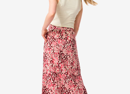 ladies skirt Kate with linen red