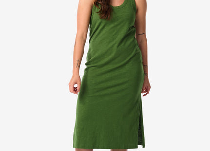 women's dress Nadia dark green