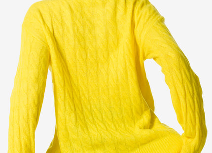 women's sweater knitted Vicky yellow