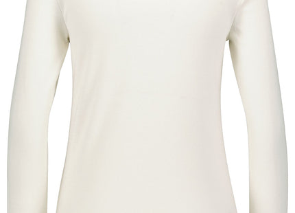 ladies top rib white