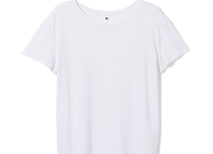 ladies t-shirt Evie with linen white