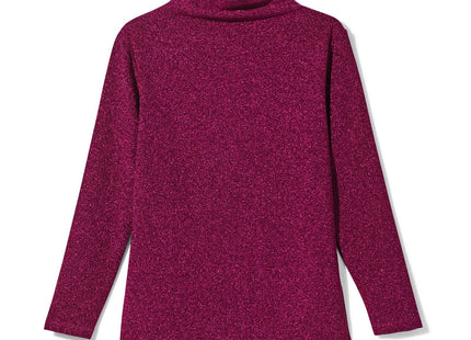 dames top Emmy met glitter roze