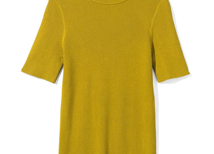 women's sweater rib Louisa green