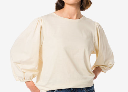 women's top Daisy off-white