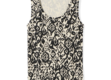 women's tank top Anouk rib black