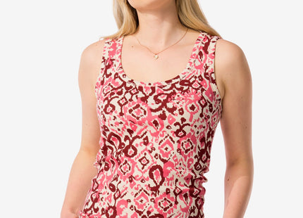 women's tank top Anouk rib red