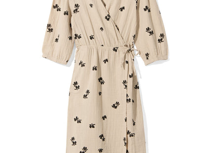 ladies wrap dress Ruby sand