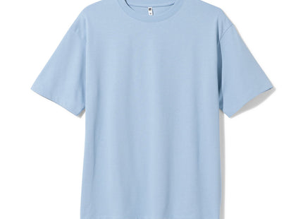 ladies t-shirt oversized light blue