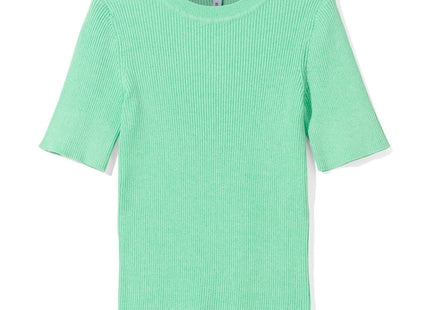 women's sweater rib green