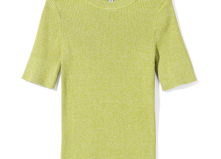 women's sweater rib green