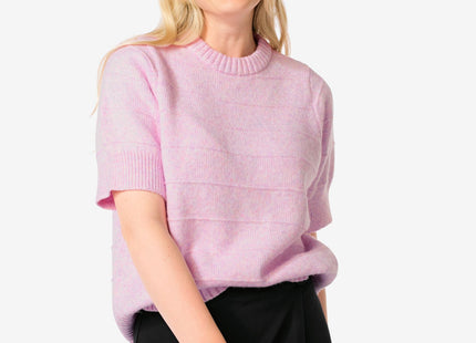 damesvest rib roze