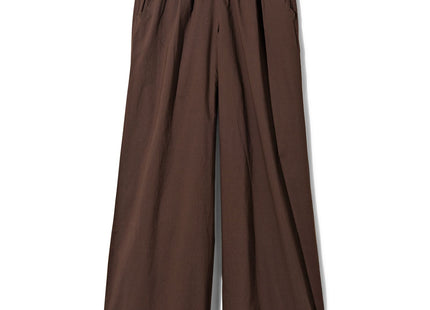 women's trousers Ilva wide leg brown