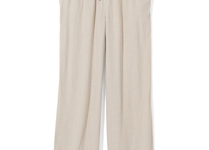 women's trousers Riley with linen sand