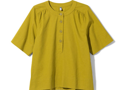 ladies top Koa with linen green