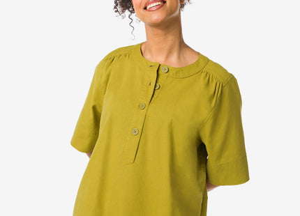 ladies top Koa with linen green