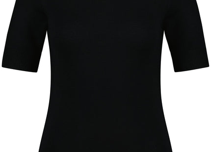 women's sweater knitted Fally black