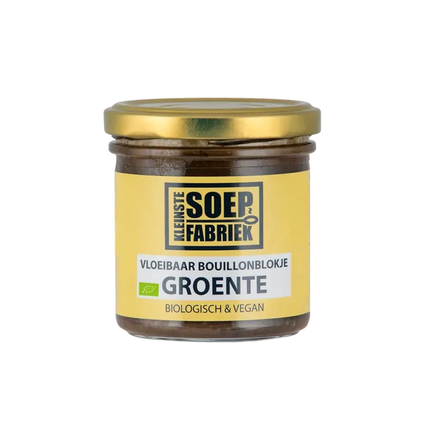 Kleinste Soepfabriek Vloeibaar bouillonblokje groente vegan