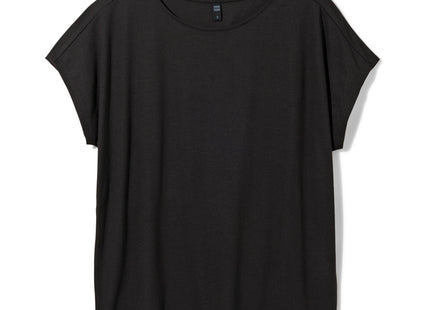 ladies t-shirt Amelie with bamboo black