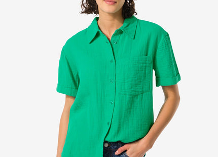 damesblouse Kai groen