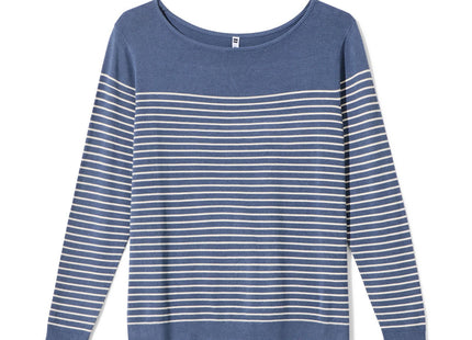 women's sweater Olga stripes blue