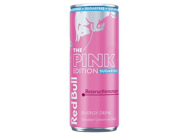 Red Bull Energy drink pink edition suikervrij