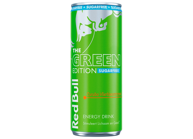 Red Bull Energy drink green edition suikervrij