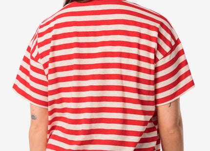 women's t-shirt Dori stripes off-white