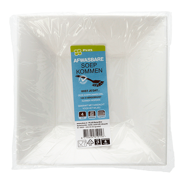 Washable soup bowl 500ml