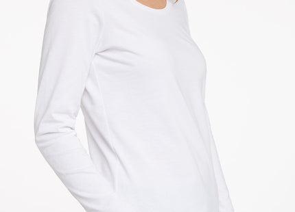 dames basic t-shirt wit