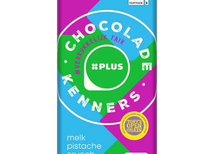Chocoladereep melk pistache crunch FT