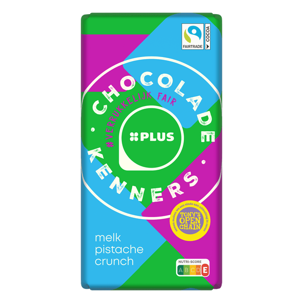 Chocoladereep melk pistache crunch FT