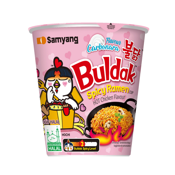 Samyang Buldak Hete kip carbonara noedels