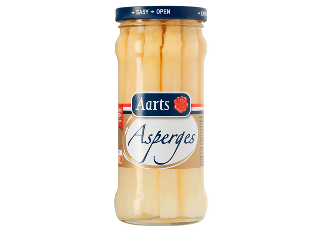 Aarts Slierasperges geschild