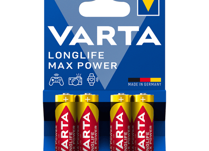 Varta Alkaline longlife max power AA