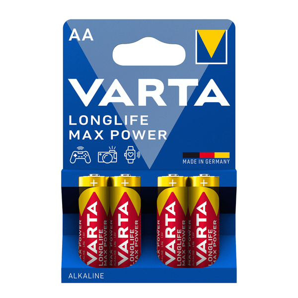 Varta Alkaline longlife max power AA
