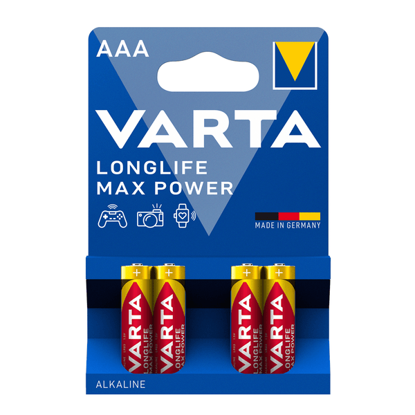 Varta Alkaline longlife max power AAA