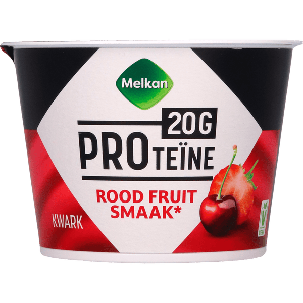 Melkan High Protein red fruit quark