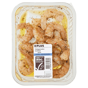 Wokgarnalen rauw knoflook