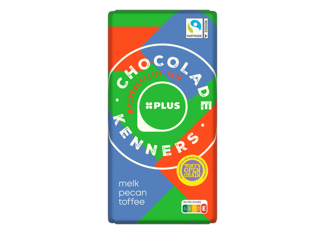 Chocoladereep melk toffee pecan FT