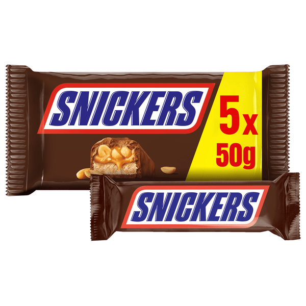 Snickers Milk Chocolate Caramel Bars