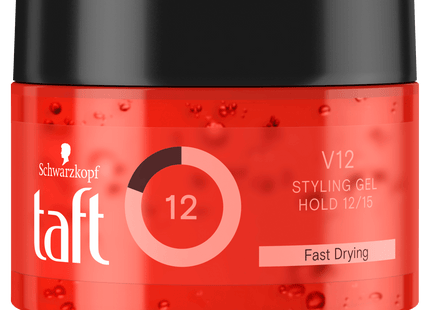 Taft Hair Gel V12 power