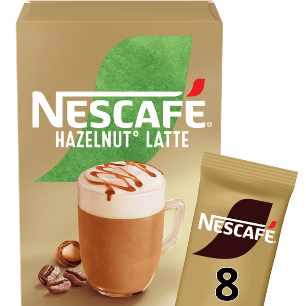 Nescafe Latte Hazelnut Oploskoffie
