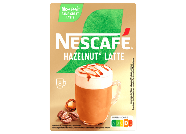 Nescafe Latte Haselnuss-Instantkaffee