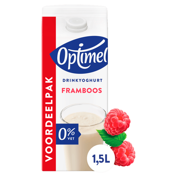 Optimel Raspberry Drink 0% Fat