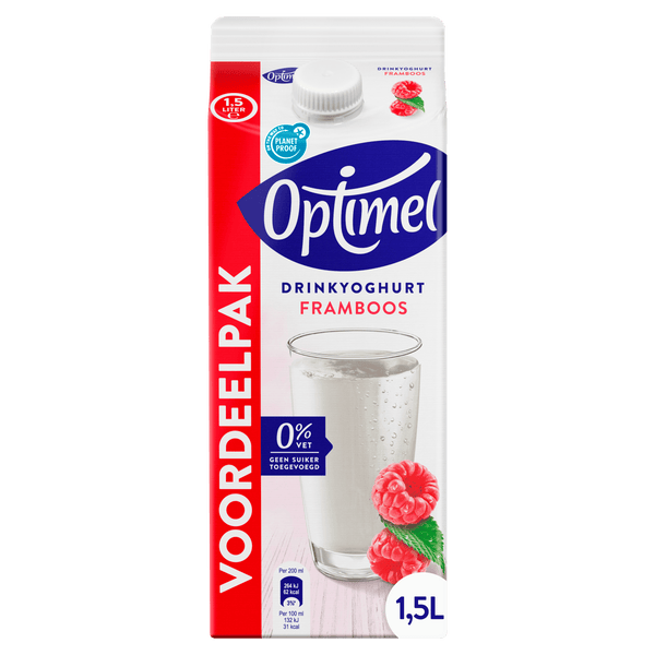 Optimel Raspberry Drink 0% Fat